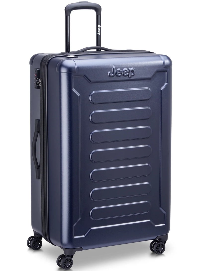 Jeep JH004C 80 cm Hardcase 4-Double Wheeled Expandable Check-In Luggage Trolley - Peacoat Navy - Image 2